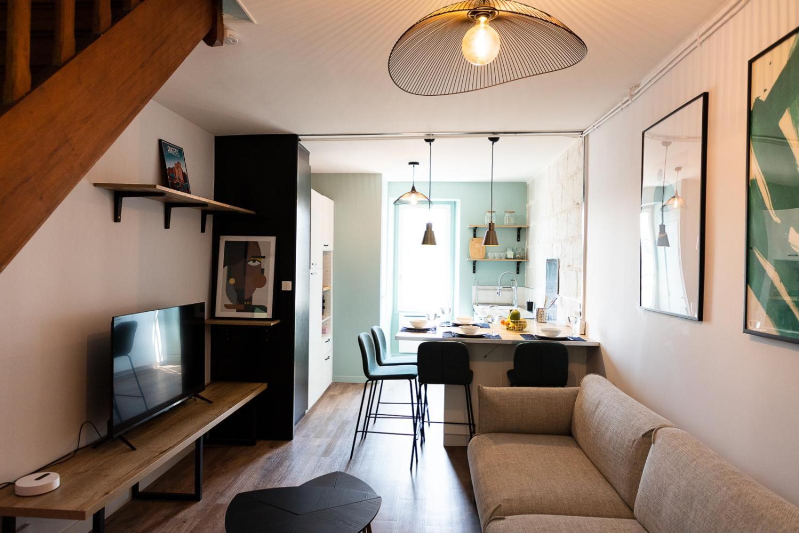 Charmant Duplex Angers Ngoại thất bức ảnh